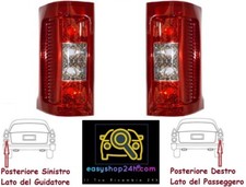SET 2 FARO FANALE FANALINO POSTERIORE PER DUCATO 244 JUMPER BOXER 2002 2006 STOP