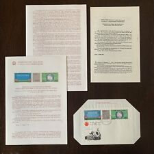 1982 ITALIA POSTA E TELECOMUNICAZIONI AMMINISTRAZIONE CARTELLE RICORDO E COPERTINA