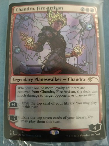 Chandra fire artisan - fire, *stained