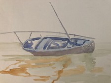 Bella Pittura Acquerello Barca