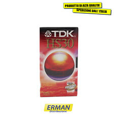 Videocassetta VHS vergine HS30 TDK 30 minuti E-30HSEN