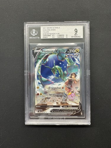 Carta pokemon rayquaza - pokemon, v
