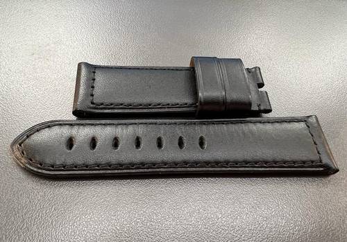 Original panerai black leather - original,