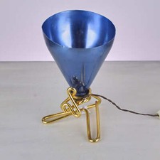 lampada vintage in alluminio