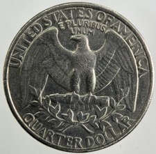 1985 US USA Quarter Dollar