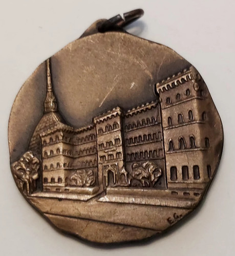 Medaglia bronzo scuola - medaglia, in