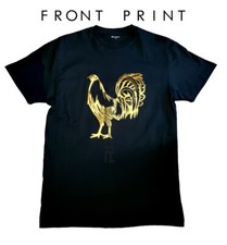 T-shirt Gallo Fino Grigio Oro