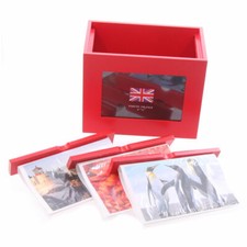 Cassettiera porta foto Rossa