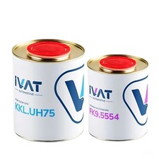 Vernice Trasparente Bicomponente 2K UHS KKL.UH75 1,5 LT Auto Moto Ivat