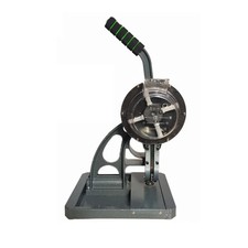 Macchina per occhielli semiautomatica in acciaio al manganese macchina per occhielli senza anello inkjet