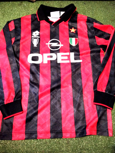 Milan 1994 1995 football shirt - milan, 1994-1995