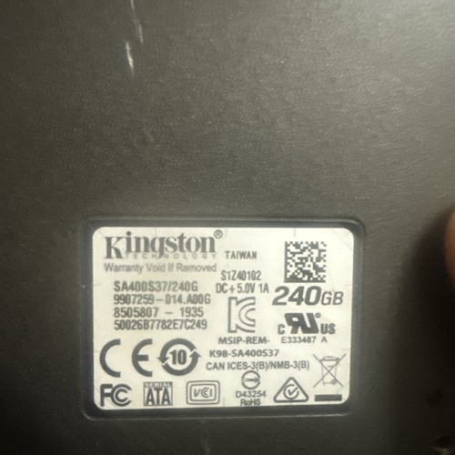 Kingston a400 240gb sata - kingston,