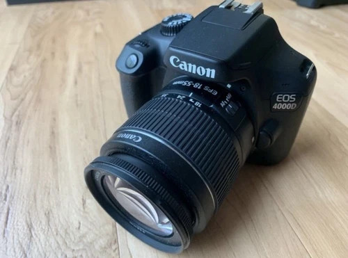 Fotocamera canon eos 4000d - fotocamera,