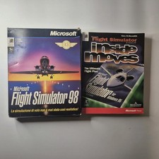 MICROSOFT FLIGHT SIMULATOR 98 PC +  GUIDA 