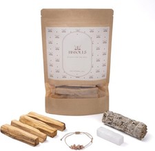 “Rituale di Pulizia Energética” | 4-6 Palo Santo + 1 Salvia Bianca + Braccialett