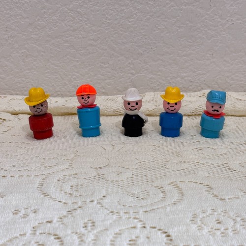 Lotto figurine vintage fisher - lotto,