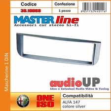 MASCHERINA AUTORADIO 1 DIN PER