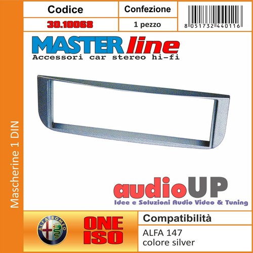 Mascherina autoradio din - din, per