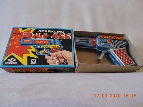 Tin toy yone gun colt - yone,
