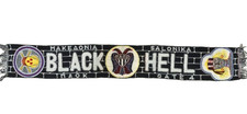 Sciarpa ultras black hell paok - sciarpa,