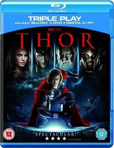 Blu ray thor triple play - blu-ray,