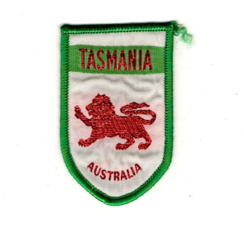Toppa ricordo tessuto tasmania - toppa,