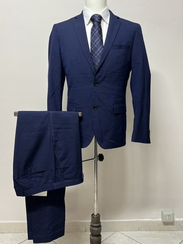 Ovs abito uomo blu gessato - blu,
