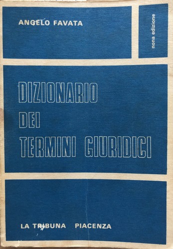 Dizionario dei termini