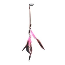 MOLLETTA PER CAPELLI STILE INDIANO BOHO FIGLIO DEI FIORI CON PIUME