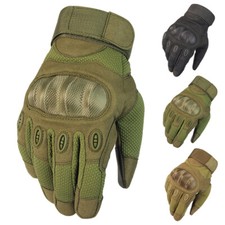 Guanti tattici protezione nocche per paintball softair caccia allenamento cecchino