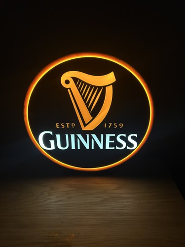 Guinness inspired light - guinness,