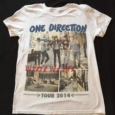 One Direction 2014 Where We Are tour t shirt Vintage Gift Men Women SG797