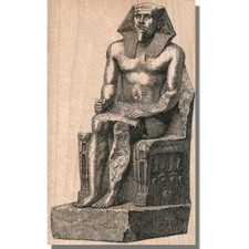 NUOVO timbro di gomma, statua
