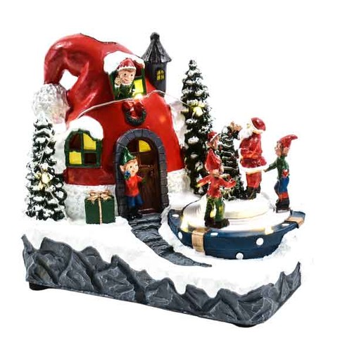 Giostrina natale con elfi - giostrina,