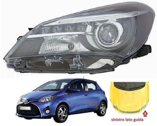 Faro proiettore hir2 - sx,