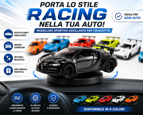 Modellino auto oscillante - modellino,