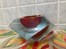 POSACENERE VINTAGE IN VETRO DI