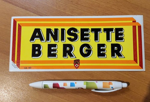 Ricard anisette berger - ricard,