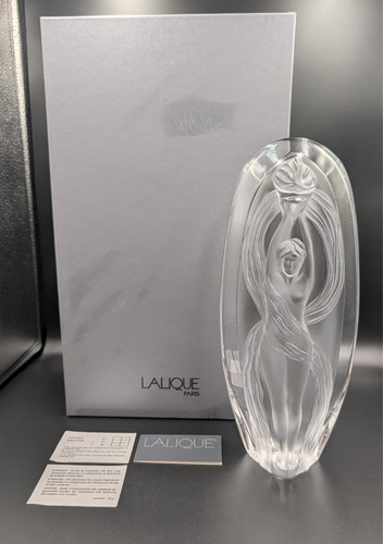 Vaso statuina ovale cristallo
