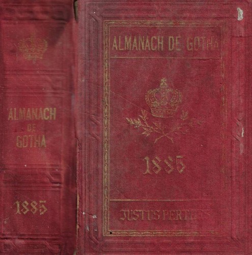 Almanach gotha annuaire - almanach, de