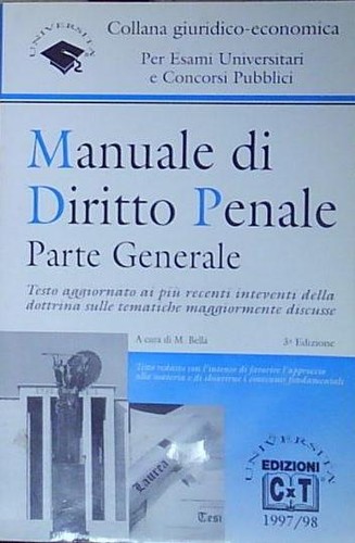 Manuale diritto penale - manuale,
