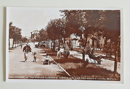 Cartolina roccadimezzo - cartolina,