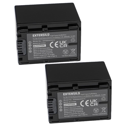 Batteries pour sony hxr - 2,