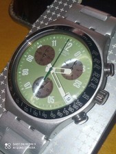 SWATCH IRONY CHRONO 2001 CORAGGIOSAMENTE YCS4018 NUOVO FUNZIONANTE CON DATARIO