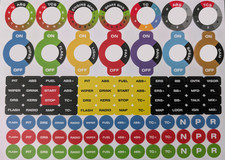 104 x Adesivi Sim Racing