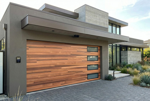 Porta garage 16x8 - , finitura