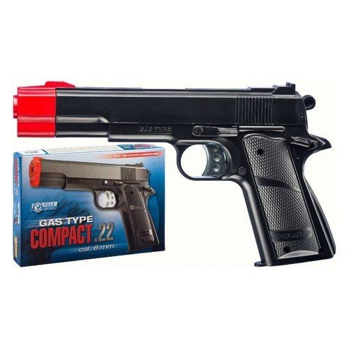 Pistola air soft compact gas - air,