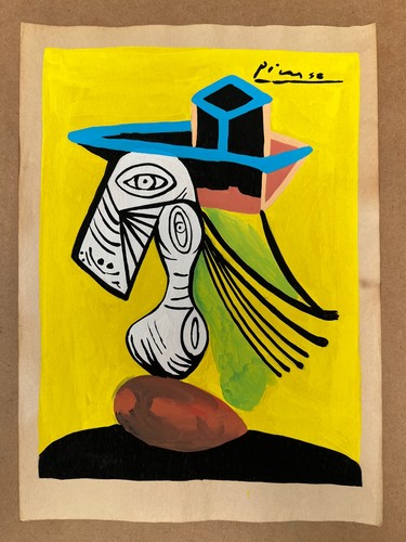 Pablo picasso disegno carta - pablo,