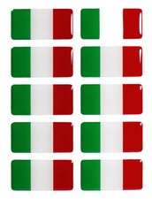 Bandiere Italia - Set adesivi