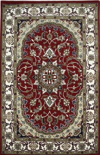 Bidjar tappeto beige rosso - bidjar,